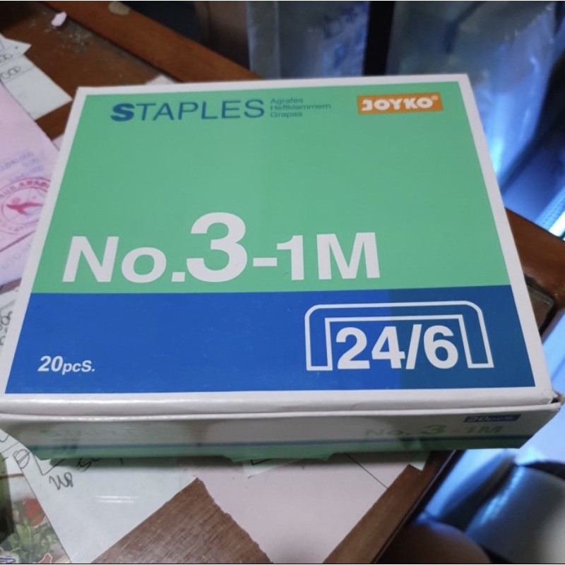 

STAPLES NO 3 JOYKO MURAH GROSIR ISI STAPLER BESAR NO 3