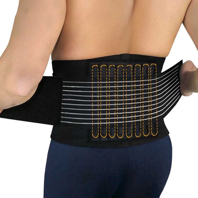 Pelindung Pinggang Lumbar Support Waist Back Pain Brace Belt A-7992