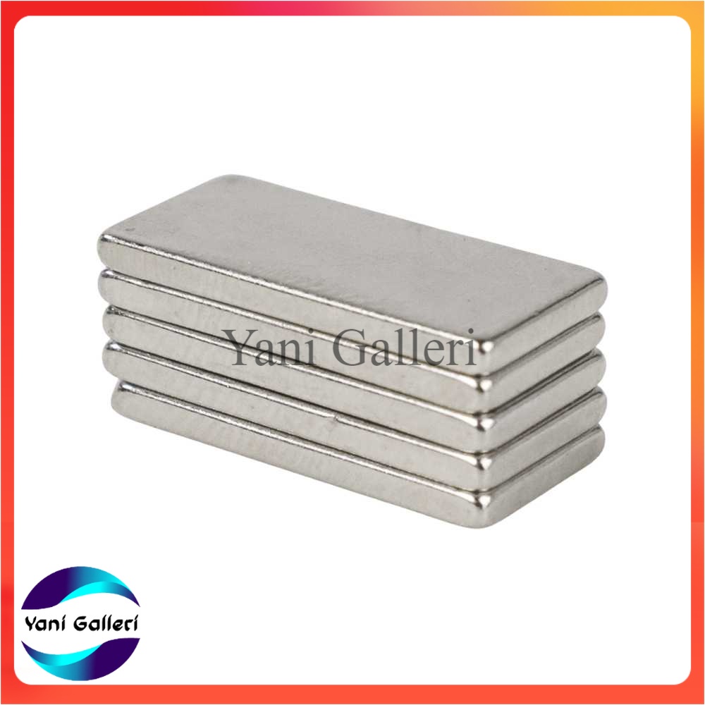 

Strong Neodymium Magnet NdFeB Cuboid N35 5 PCS - D22