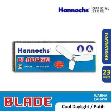 Lampu Led kipas Hannochs Blade 23W Lampu Langit-langit Fan blade