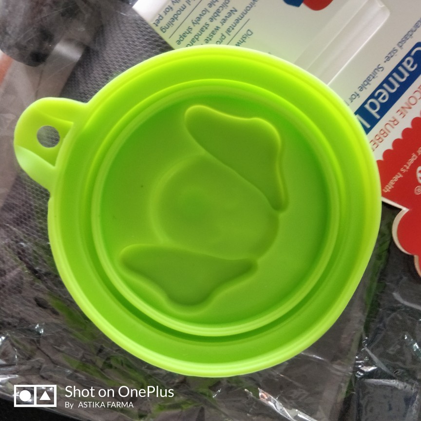 Penutup Segel Makanan Cemilan Snack Kaleng Hewan 3 Lapis Bahan Silikon