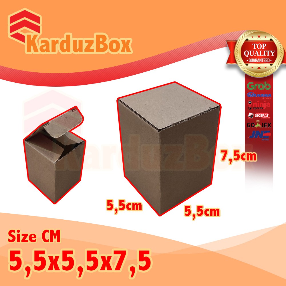 

5,5x5,5x7,5 Kardus Packaging Box PIZZA