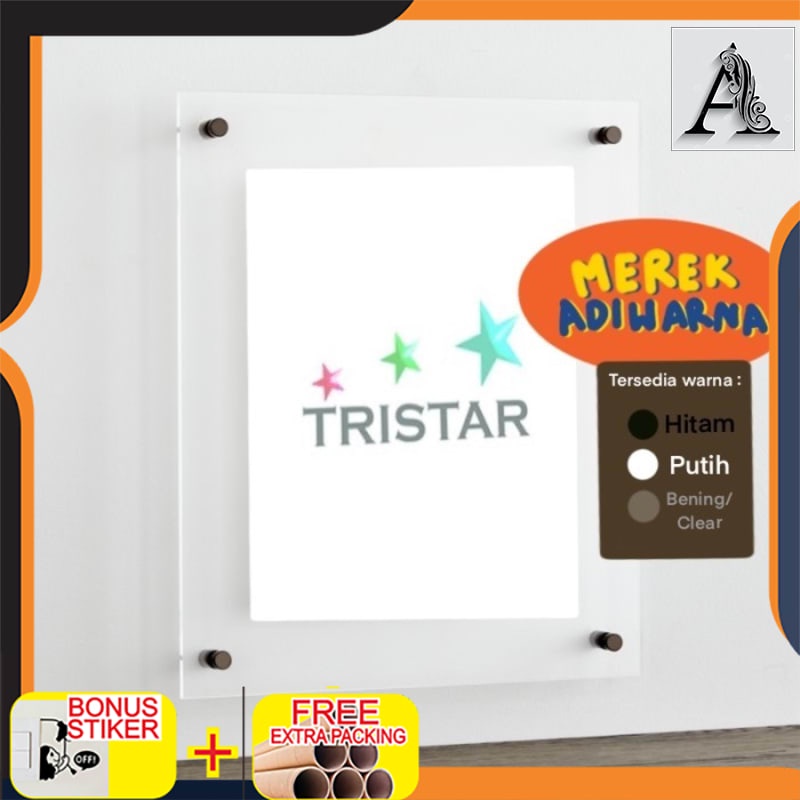 

Terlaris AKRILIK FRAME Bening 2mm uk 195x66
