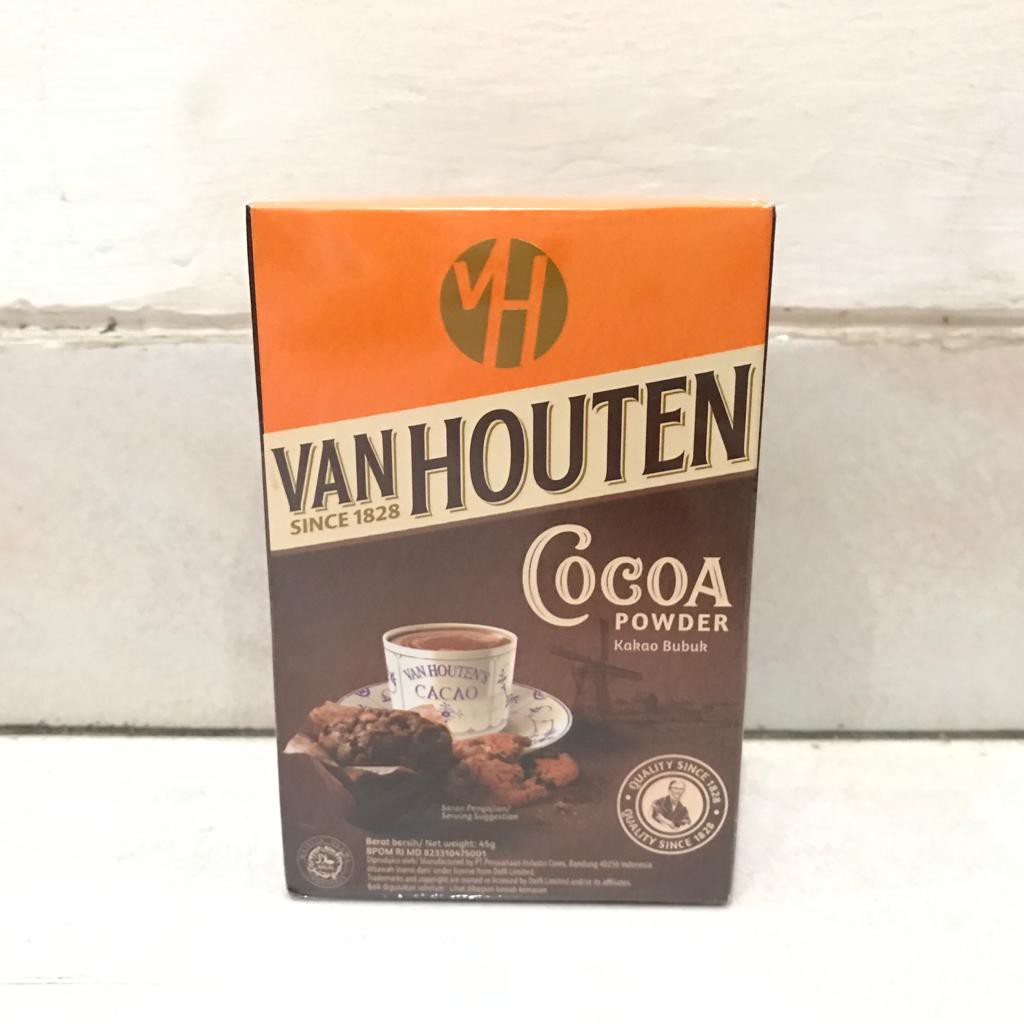 

COCOA Powder Van Houten - Kokoa Coklat Bubuk KECIL 45g