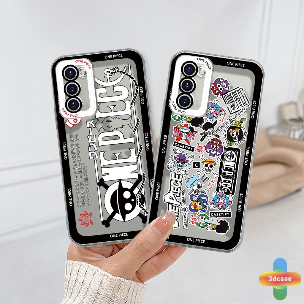 Casing Samsung A32 A52 A12 A03 A51 A03S A10S A50 A13 A23 A20S J7 Prime A02S A20 A50S A10 A30S A52S A30 M12 M01S A125 F12 M10S M40S A515F A207F M02S A025 F02S 11 12 13  7 8 6 Plus Cartoon One Piece Transparent Case