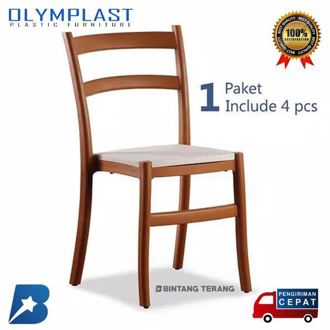 Kursi Plastik Olymplast Ol 608 (4 Pcs) Tresshop_