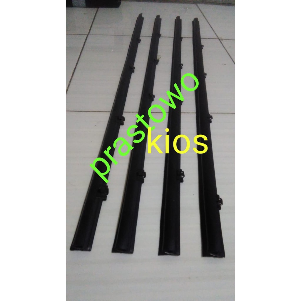 Karet pelipit lis kaca weather strip kijang super grand kijang kapsul set