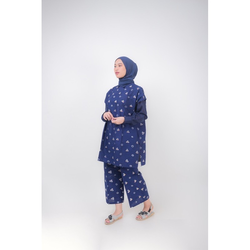 DJUMPUTAN SET (NAVY)