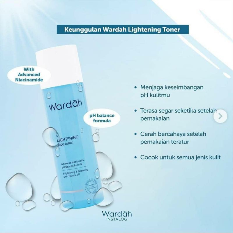 WARDAH Lightening  Face Toner 125 ml