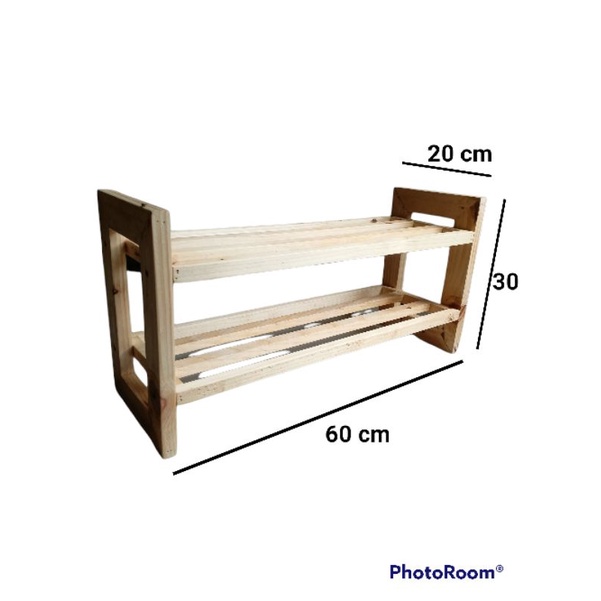 rak sepatu serba guna  tingkat 60 cm