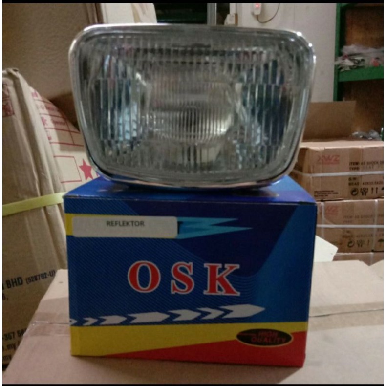 lampu depan refektor rx king