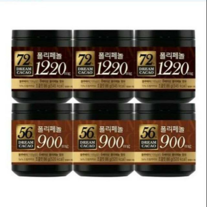 

(PO KOREA) DREAM CACAO SET MIX (56% 3 BUAH & 72% 3 BUAH) HOSPITAL PLAYLIST