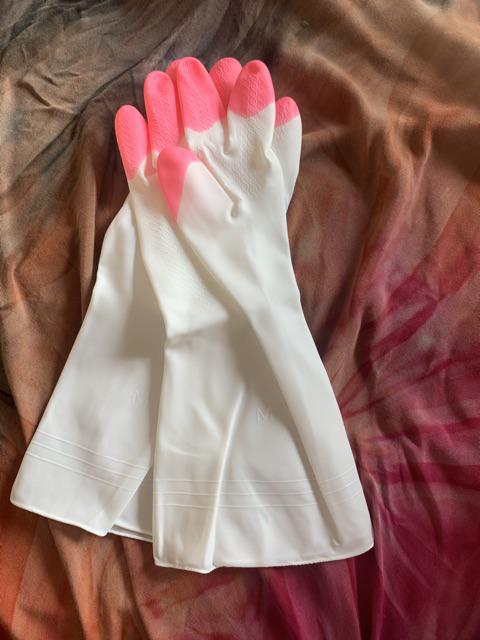 Sarung Tangan Cuci Piring Anti Air Rubber Hand Glove