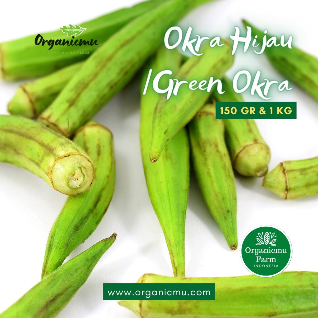 

Organicmu - Okra Hijau 1 kg