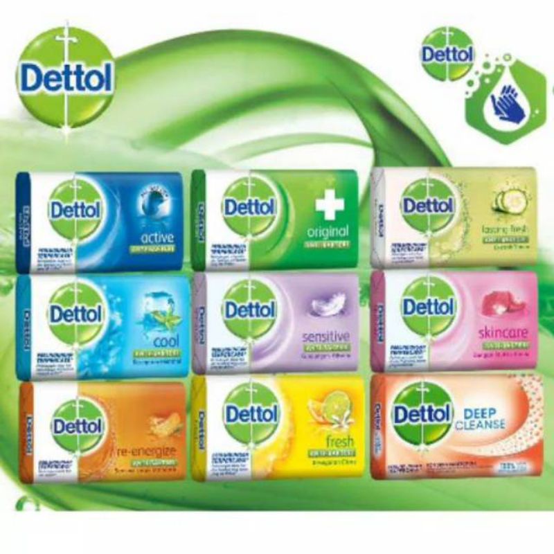 ✨ FSFF ✨ Dettol Sabun Mandi Batang 60 gram