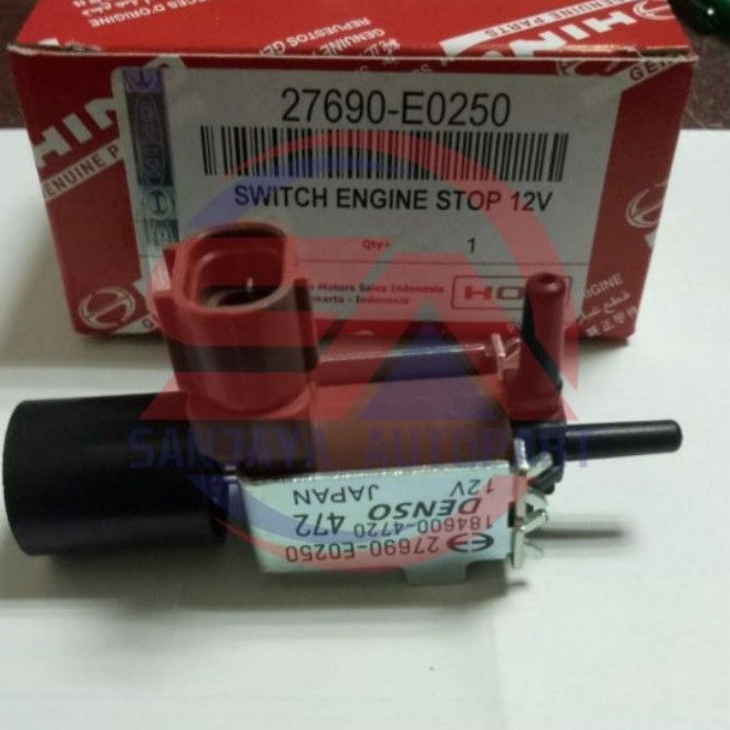SWITCH ENGINE STOP SWITCH PEMBUNUH TOYOTA DYNA 125HT DUTRO 130HT 12VOLT