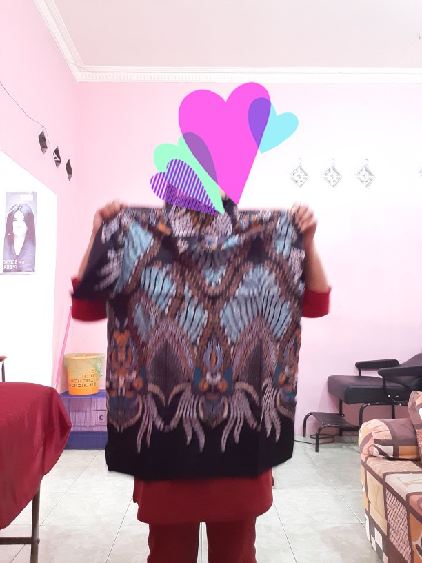 Batik Couple Keluarga Sania Ruffle Ori Ndoro Jowi Dnt Motif Madu Termurah Di Shopee
