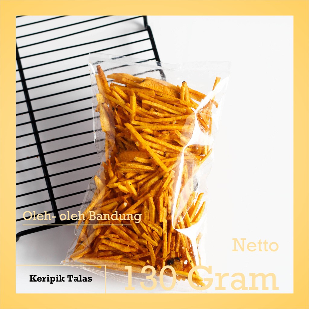 

Keripik Talas Bogor Kripik Tales Bogor Stick Stik Talas Kuning Cemilan Enak Camilan Nikmat 130gr