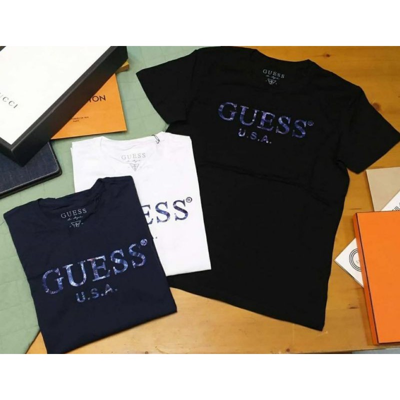 

TSHIRT GUESSS X BLACK X NEW X 123 X