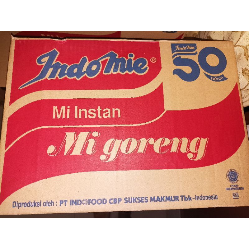 

MIE INDOMIE GORENG BUBUK CABE KHAS PALEMBANG 1KARDUS ISI 40BKS