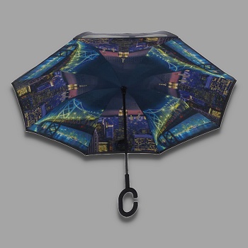 Umbrella Payung Kazbrella Premium Original Motif City Ke33