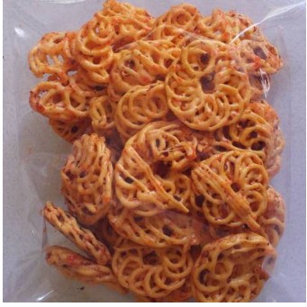 

Kerupuk seblak kembang ENAK LADA