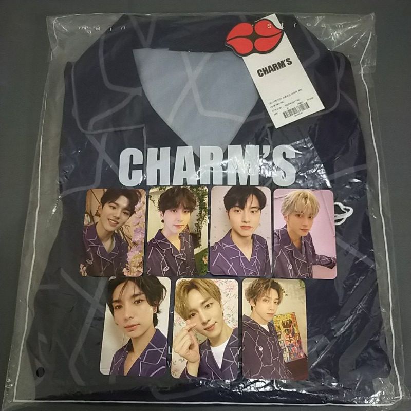 PENTAGON X CHARMS PAJAMAS PHOTOCARD PC JINHO HUI HONGSEOK SHINWON YEOONE YANAN YUTO KINO WOOSEOK