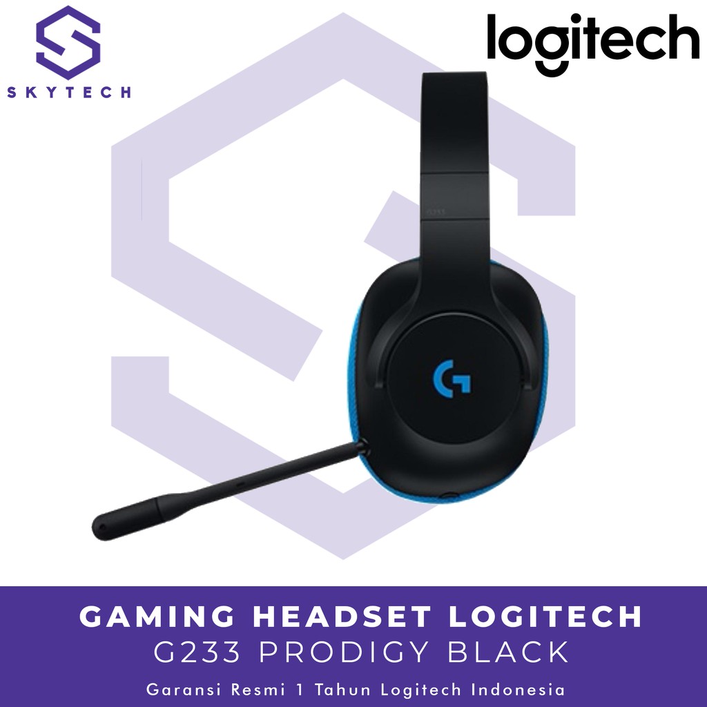 HEADSET GAMING LOGITECH G233 PRODIGY ORIGINAL GARANSI RESMI