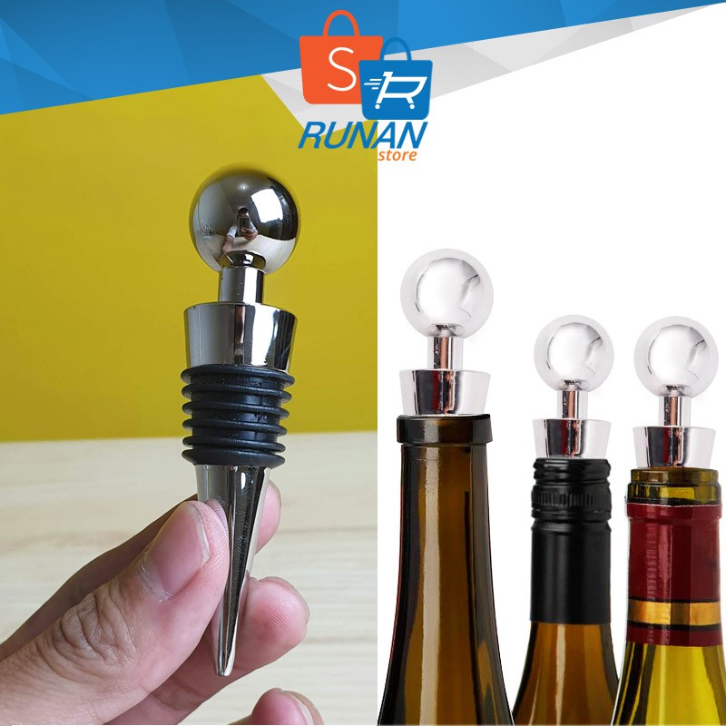 Wine Cap Bottle Stopper - Tutup Botol Wine Alkohol Whisky Cap