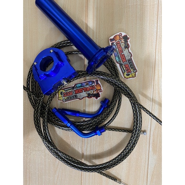 Slongsong Gas Spontan Cnc Plus 2 L Gas + 2 kabel gas serat all motor