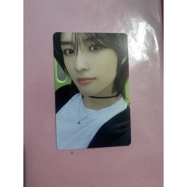 PHOTOCARD OFFICIAL BEOMGYU TXT (THE CHAOS CHAPTER FREEZE) VER BOY