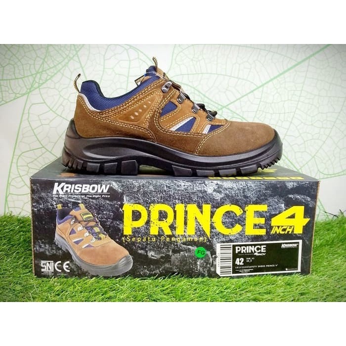 Sepatu Safety Sepatu Pengaman Prince 6 Inch Original Krisbow