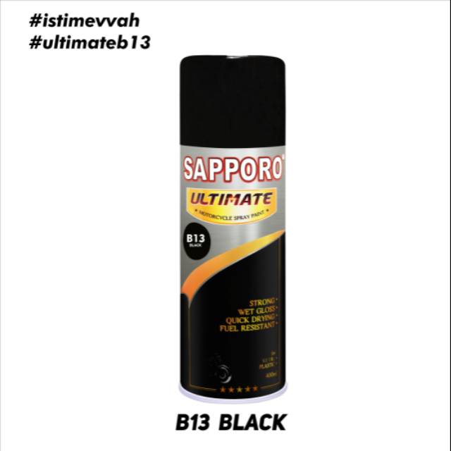 SAPPORO ULTIMATE B13 BLACK