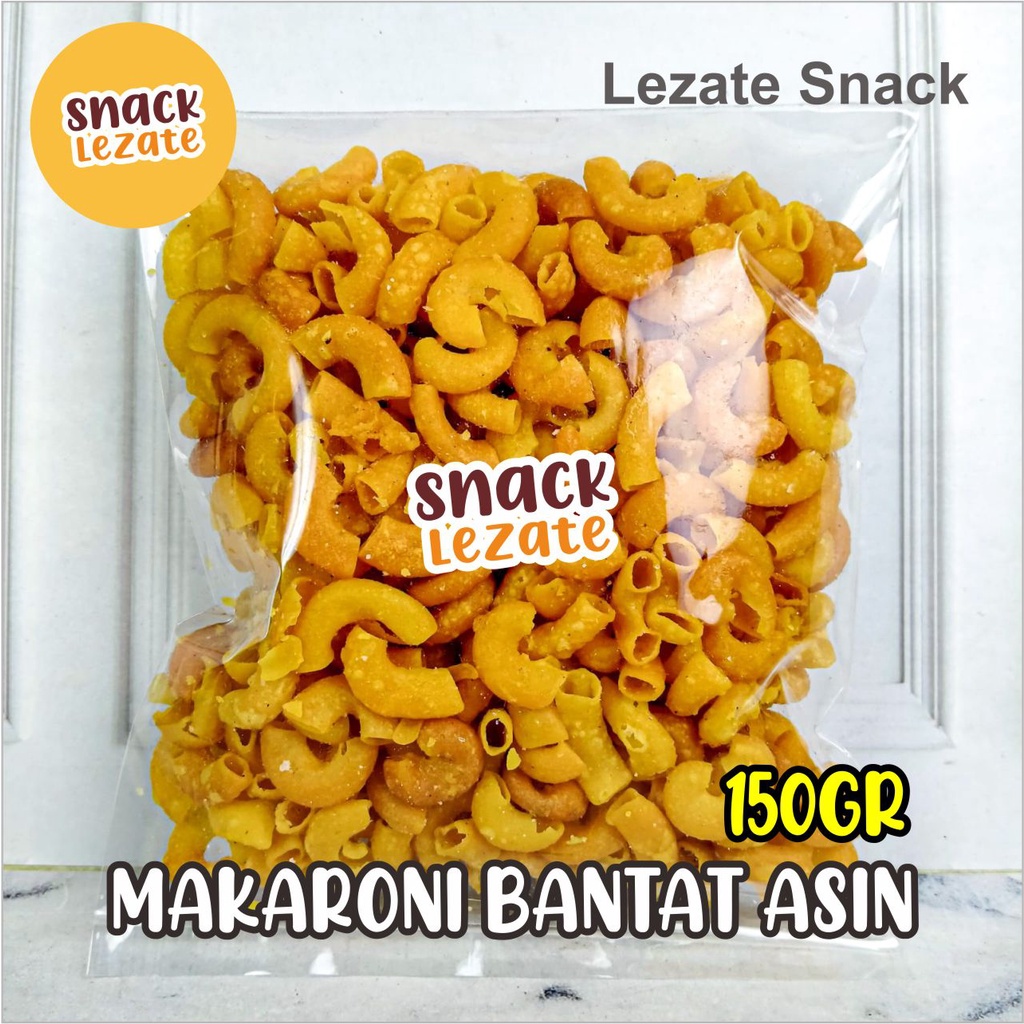 

Makaroni Asin Gurih Bantat 150gr Murah Renyah Enak / Makroni Bantat Kiloan Makaroni Bantat Asin Asep Macaroni WAP SHOP