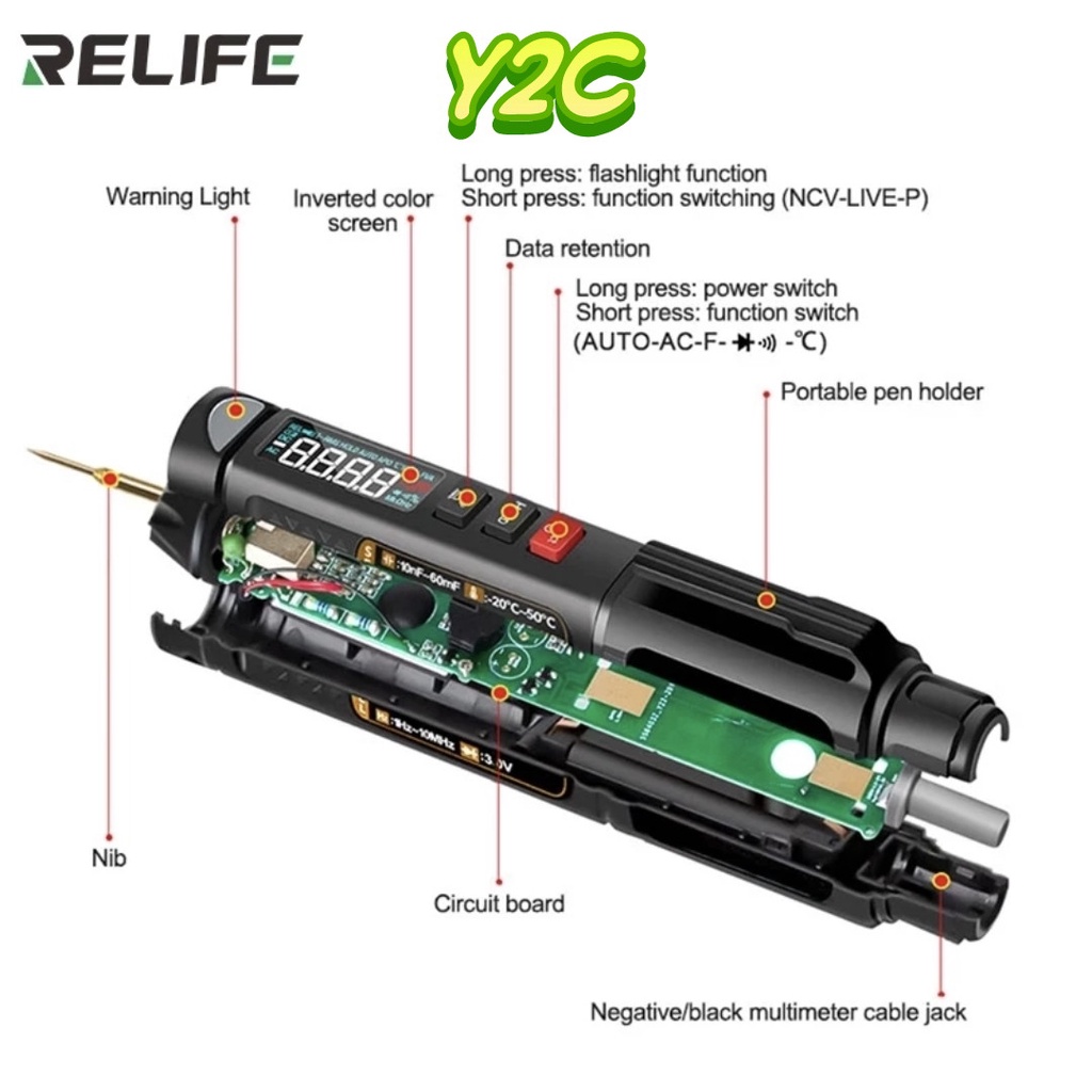 MULTITESTER PEN RELIFE DT-01 / ALAT SERVIS HP TERLENGKAP LENGKAP MURAH TERMURAH