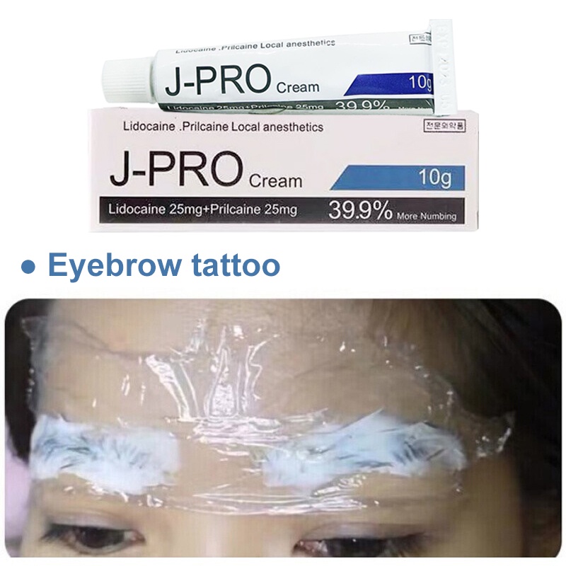 JPRO J PRO J-pro Korea Anastesi Cream Fast Numbing Cream Tattoo Asli Korea Sulam Alis Sulam Bibir