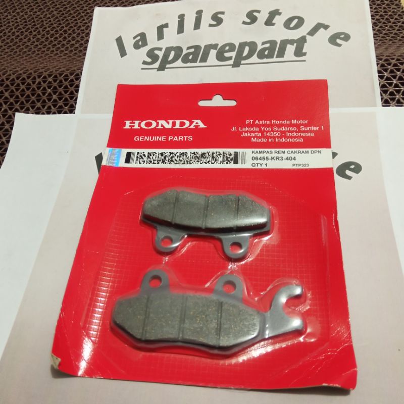 LS Kampas Rem Depan Supra / Kanpas Rem dispad cakram tromol depan Supra Supra fit Supra x 125 Revo O