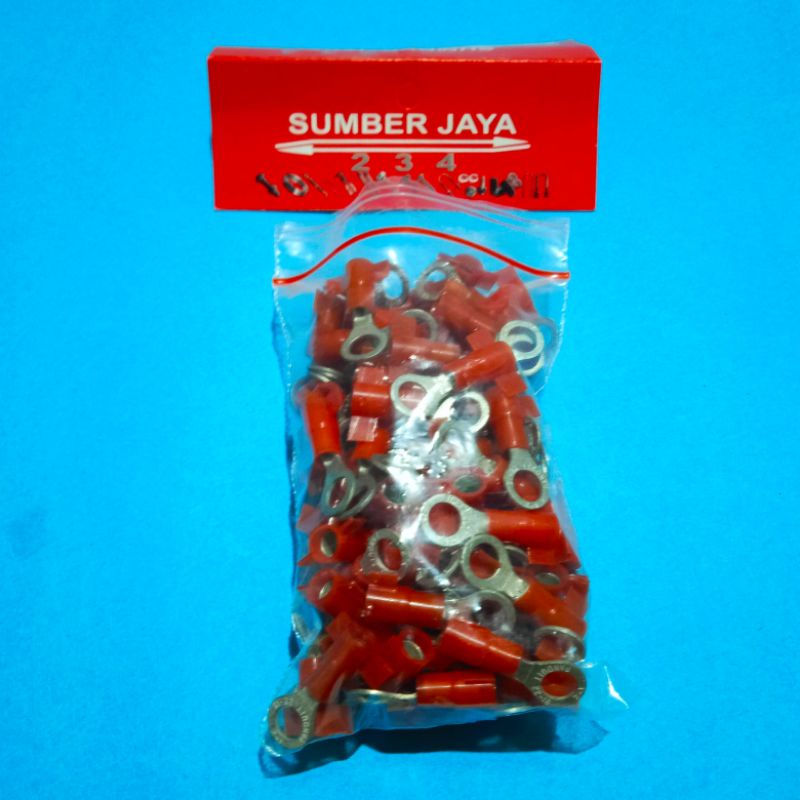 Skun ring bulat 1-2mm isi 1 pcs/ sekun TERMURAH