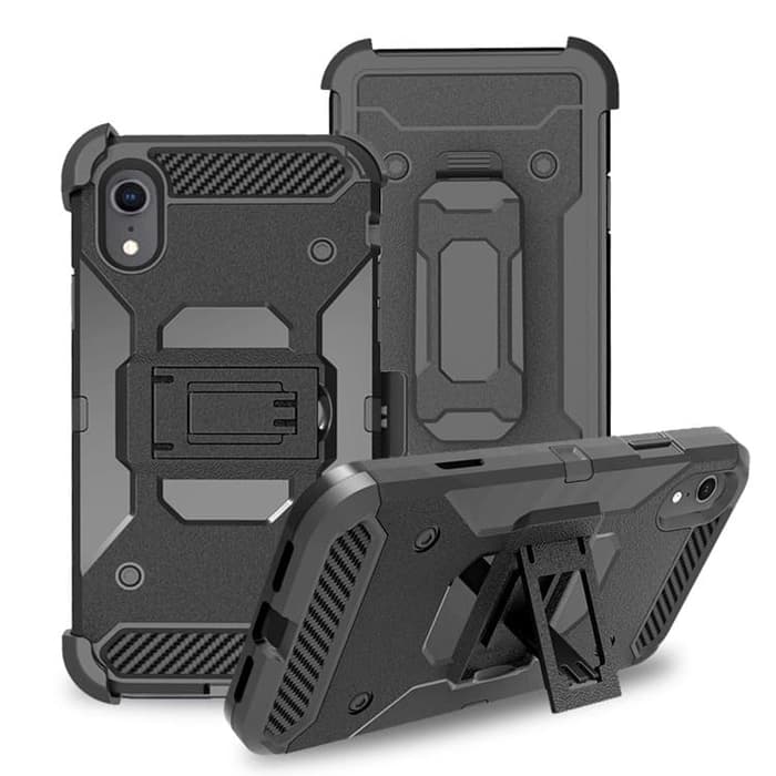 Liququ Apple iPhone XR XGEAR Armor Case w/ Holster Full Protection