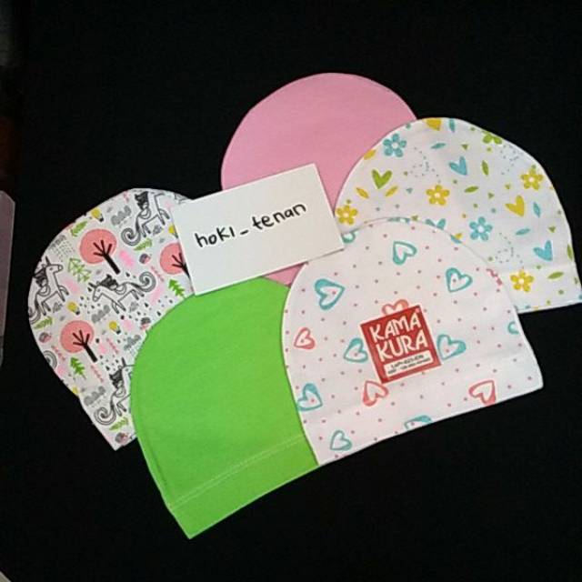 Topi Bayi Baru Lahir Kupluk Katun
