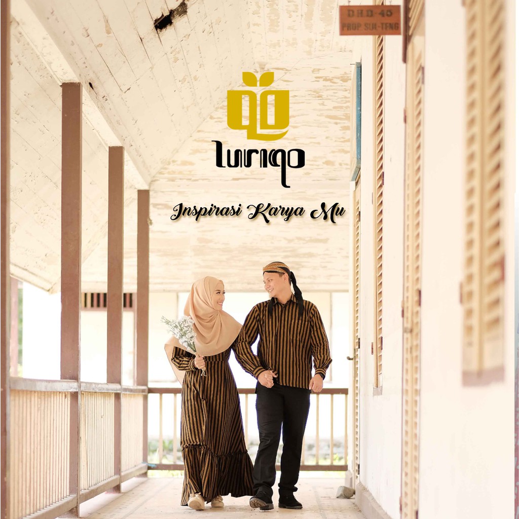 KEMEJA DAN GAMIS FULL LURIK ASLI TENUN