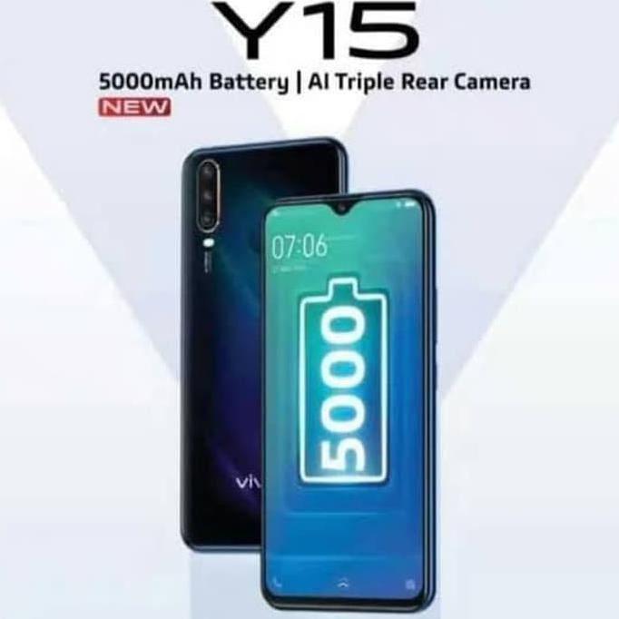 TERMURAH VIVO Y15 RAM 4GB ROM 64GB READY STOCK