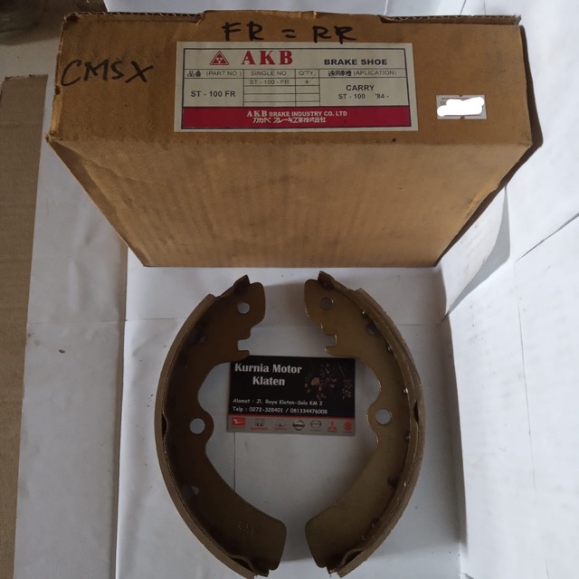 Kampas Rem Suzuki Carry ST100 Depan - Belakang