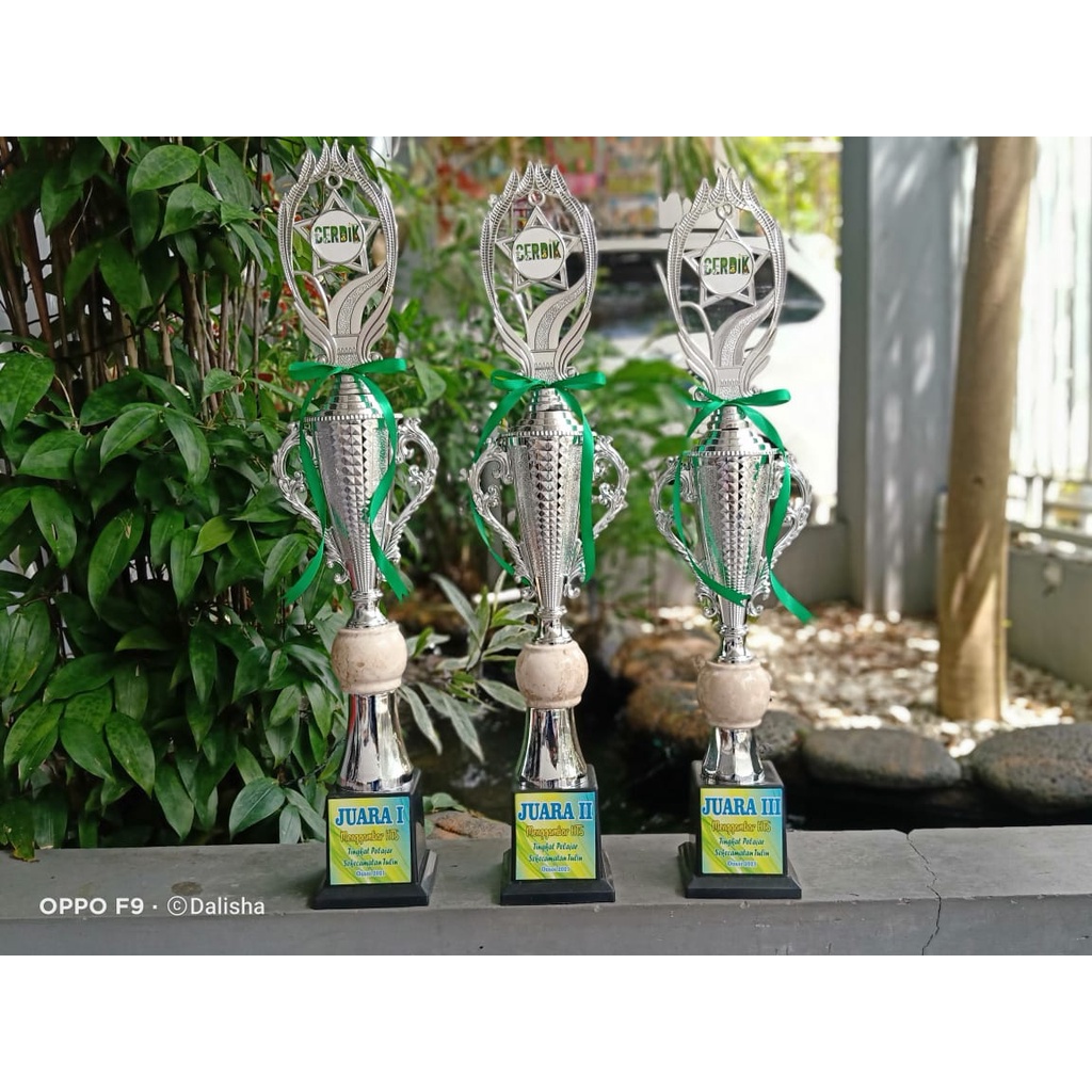 Piala Cup Piramid Silver Piala Marmer Tinggi Piala Kejuaraan Piala Juara Piala Lomba Piala Marmer