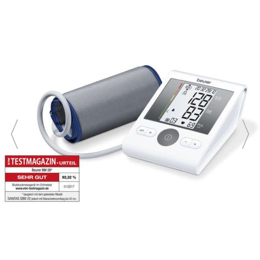 TENSIMETER DIGITAL BEURER BM 28 SUDAH TERMASUK ADAPTOR | Original | Alat Ukur Tekanan Darah