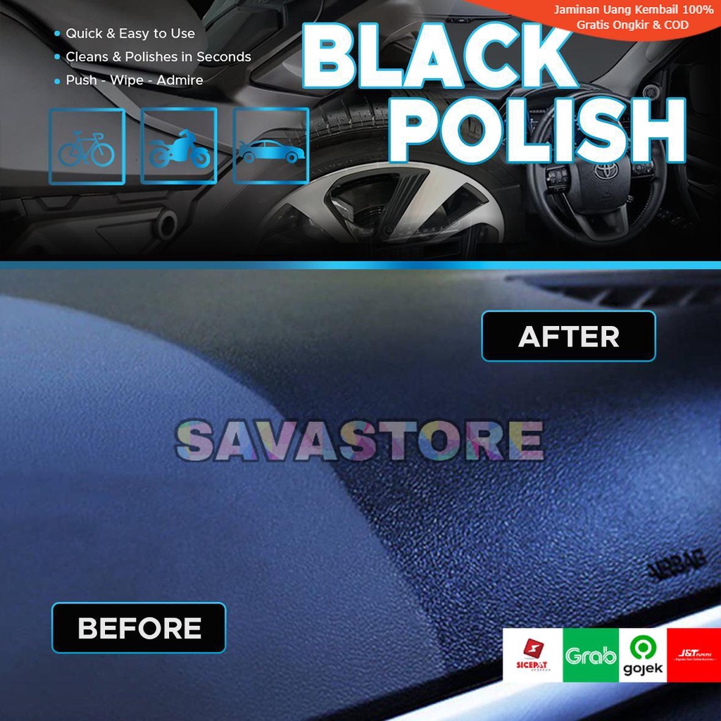 POLES BODY MOTOR DAILY BLACK POLISH DASHBOARD MOBIL CAIRAN PREMIUM PENGHITAM BODY MOBIL MOTOR