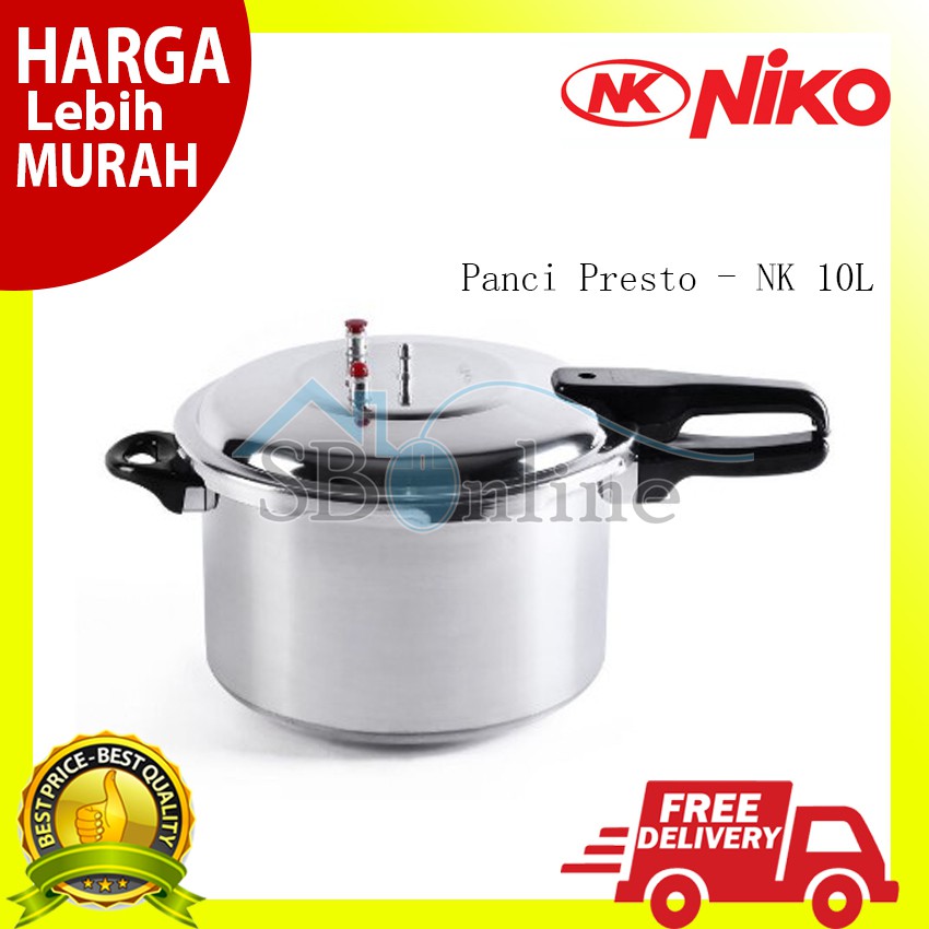 Niko NK-10L Panci Presto Kapasitas 10L