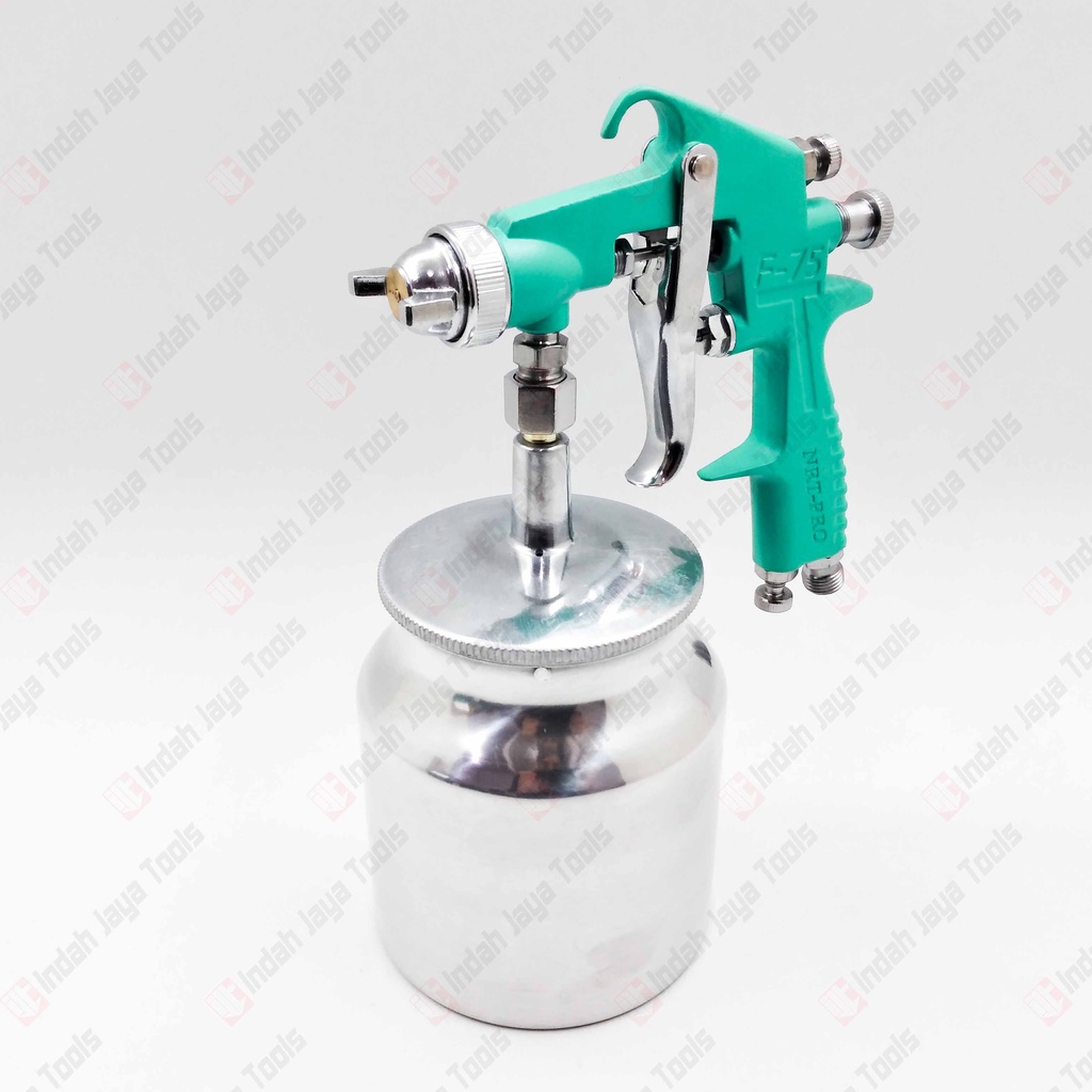 NRT-PRO F-75S BAWAH Spray Gun Tabung F-75 F75 750mL Semprot Cat