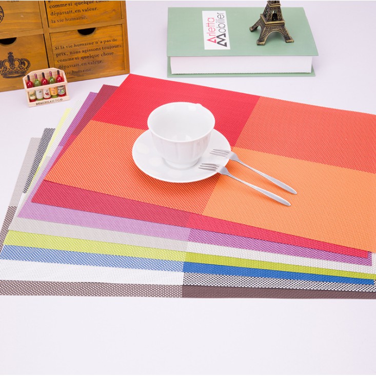 SHOPELLO – [ANTI PANAS] Tatakan Piring Gelas Panci Alas Meja Makan Table Mat Desain Elegan