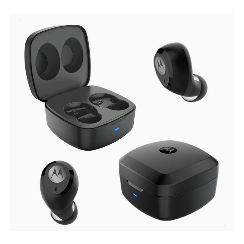 Motorola Verve Buds 100, True Wireless Bluetooth Waterproof Earbuds with 12 Hours Battery,